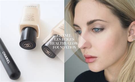 chanel les beiges healthy glow foundation review|chanel foundation les beiges 30.